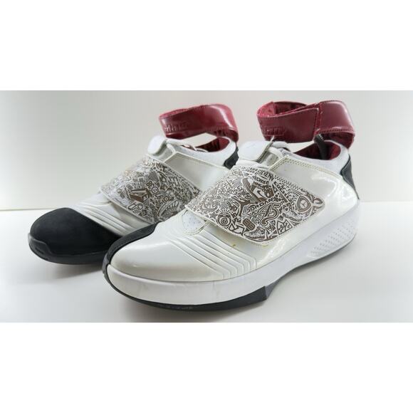 AIR JORDAN XX LASER OG 2005 WHITE/VARSITY RED-BLACK 310455 161 w/ Original Box main image 8